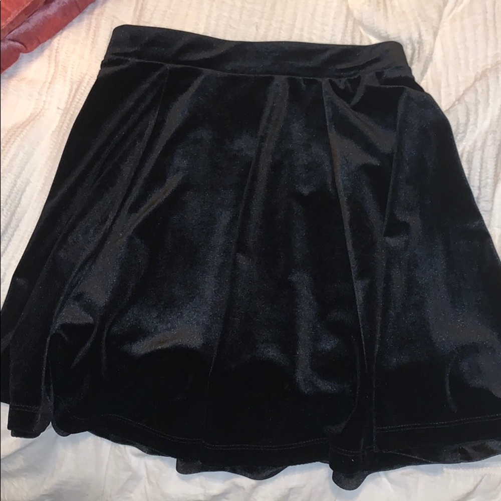 black velvet skirt never worn
